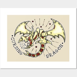 CURSING DRAGON Posters and Art